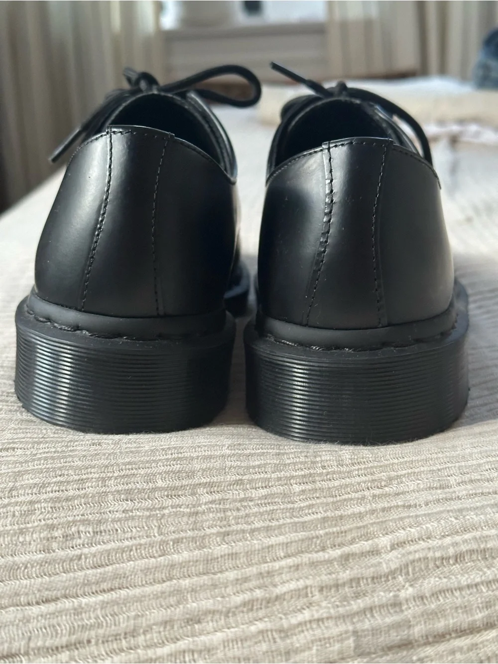 Dr. Martens 1461 Mono Smooth Leather Oxford Shoes size 10